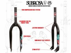 Fourche SUBROSA Noster Invst Cast 27 -Accessoires Vélo Soldes products Fork010