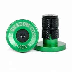 Bar Ends SHADOW Deadbolt Alu -Accessoires Vélo Soldes products embouts guidon shadow deadbolt alu phantom green