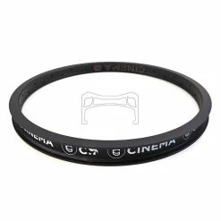 Roue CINEMA VX2 Avant – 777 + 2 Guards -Accessoires Vélo Soldes products jante cinema 777 v2 20 black 1