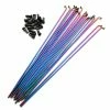 LES TROIS ROUX Pack LTR De 40 Rayons Rainbow / Oil Slick -Accessoires Vélo Soldes products rayons oilslick 2