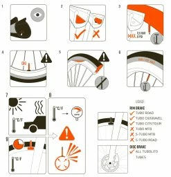 Chambre à Air TUBOLITO Race 20″ X 1-1/8 / 1-3/8 Schrader AV 9 Chambre à Air TUBOLITO Race 20″ X 1-1/8 / 1-3/8 Schrader AV -Accessoires Vélo Soldes tubolito tubo bmx 2